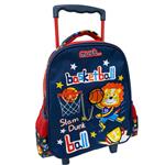 Kindergarten Trolley Bag Must Basketball Lion 2 Cases