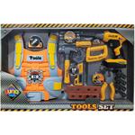 Tool Set 23Pcs Luna Toys with light  59x5,5x40cm.