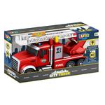 FIRE ENGINE TRUCK 1:14 FRICTION 34,5Χ12Χ18CM WITH SOUND & LIGHT LUNA