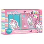 WALLET WITH KEYCHAIN MUST GIFT SET 20Χ12CM UNICORN
