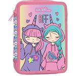 DOUBLE DECKER PENCIL CASE FILLED MUST 15X5X21 BFF