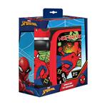 LUNCH BOX-STAINLESS STEEL WATER BOTTLE SET SPIDERMAN