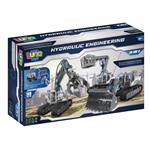 HYDRAULIC CONSTRUCTION VEHICLES DIY 3IN1 168PCS LUNA