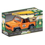 CAR OFF-ROAD CAMPING 1:16 FRICTION 28,5Χ12,5Χ17,5CM WITH SOUND & LIGHT LUNA