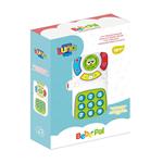 REMOTE CONTROL & MOBILE PHONE WITH MUSIC & LIGHT 16X4,2Χ22CM LUNA